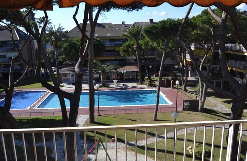 Gava Apartment | Castelldefels Duplex 8 PAX Beach tennis pool