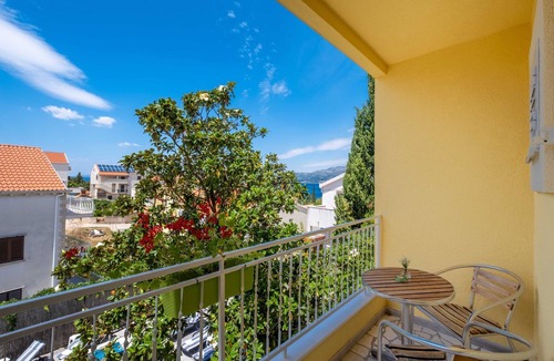 Cavtat Apartment | Castelletto - Superior Double Room with Balcony and Airport Transfer