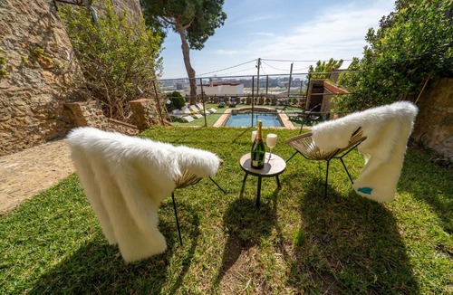 Santa Susanna Villa | Castillo Can Xirau Piscina Privada Vistas Mar Aire Acondicionado