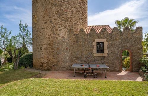 Santa Susanna Villa | Castillo Can Xirau Piscina Privada Vistas Mar Aire Acondicionado