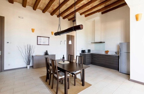 La Torre de Claramunt Apartment | Castle apartment for two with private terrace