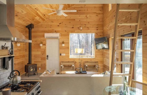Roscoe House | Catskills, 5 Acres, Large Deck + BBQ | Tiny House