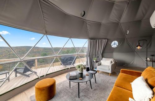 Franklin House | Catskills Glamping at 'The Deer Dome' in Franklin