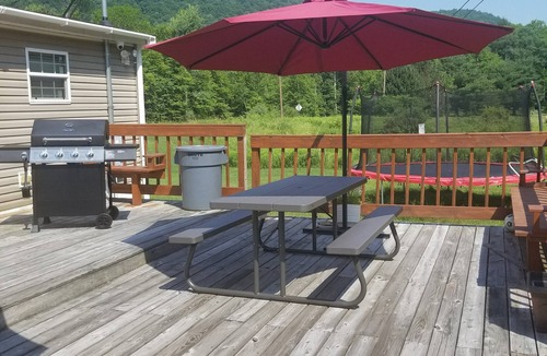 East Branch House | Catskills Modern Comfort Home Mountainous Backdrop