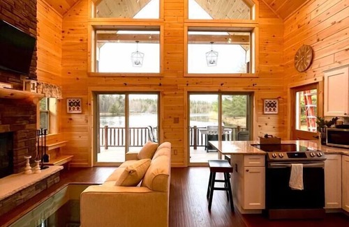 West Oneonta Cabin | Catskills Over Water Bungalow on Lake Albanese!