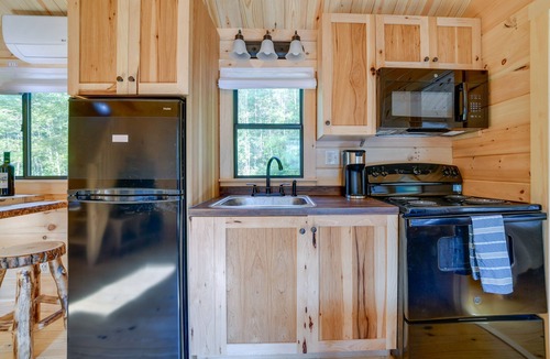 Sidney Center Cabin | Catskills Tiny Home Cabin: Surrounded by Nature!
