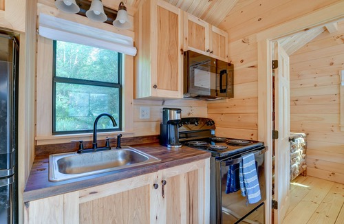 Sidney Center Cabin | Catskills Tiny Home Cabin: Surrounded by Nature!