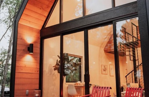 Lacy-Lakeview Cabin | Cedar Brook at Live Oak Lake | Modern Cabin