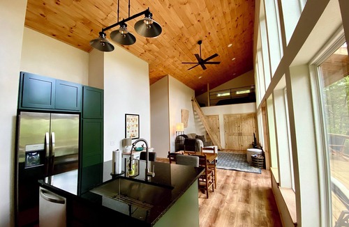 Harrison Cabin | Cedar Hill Cabin 2 bed 2 bath cabin in the Ozarks Hot Tub