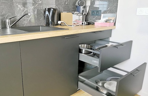 Moyen-Vernet Apartment | Cemoi Studio Hammam 4 people with terrace