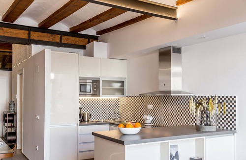 La Seu Apartment | CENTER-Luxurious 1BR, 1BA-Terrace, WI-FI, A/C