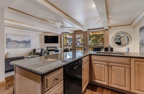 Aspen Apartment | Center of Aspen 2BR, 2BA with AC!