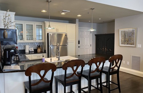 Greenville Downtown Condo | Center of Downtown- Upscale 1Br/1Ba with patio & private entrance