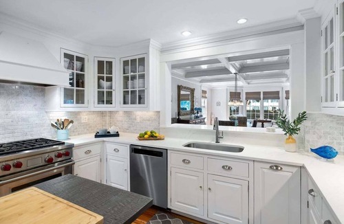 Centerville House | Center Of It All: 454-Cv Sea Captain's Estate with Heated Pool and Pickle Ball Court