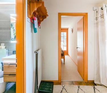 Anzere Apartment | Centered Ski/Swim Ap. w/private yard & fireplace