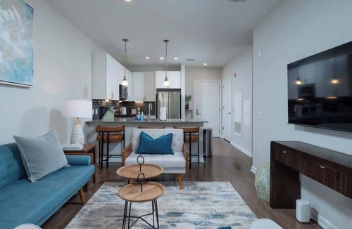 Assembly Square Apartment | Central 1-BR Condo Assembly Row Gym & Pool Sleep 5