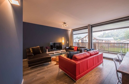Central Interlaken Apartment | Central luxury apartment with stunning views, lift access and wellness area