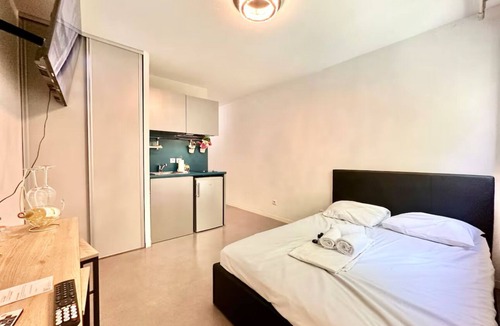 Saint Clair Apartment | Central, fully-equipped studio Lyon kitchen included