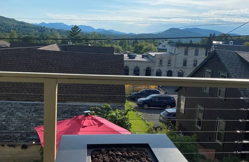 Lake Placid Apartment | Central Lake Placid Mountain Views
