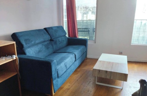 Quartier de la Folie-Mericourt Apartment | Central Paris, lovely bright studio with terrace