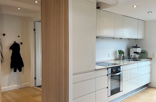 Indre by Condo | Central rooftop apartment by ARoS with big balcony and skyline view
