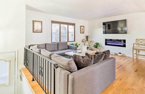 Brodheadsville House | Centrally Located Pocono Home w/ Deck & Patio