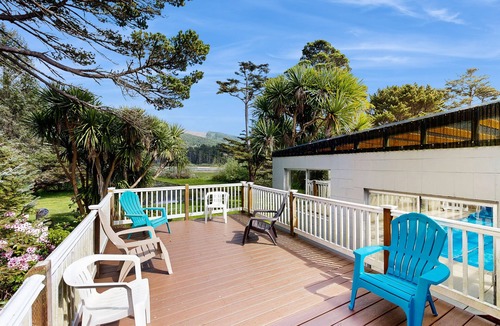 Rockaway Beach House | Centrally located home with lake views, private pool & spacious deck