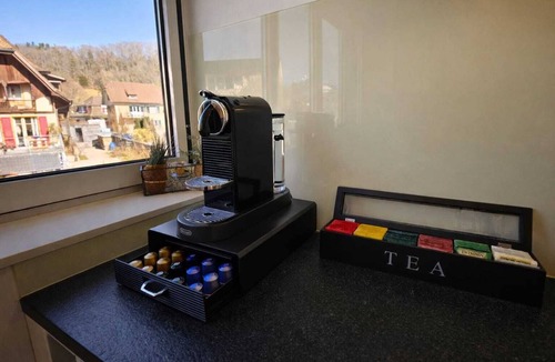 Spiez Apartment | Centrally located, modern Loft w/Lake & Mountain views. Free Parking, Fast wifi