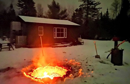 Miramichi Cabin | Centrally located private camp with fire-pit (pet friendly)