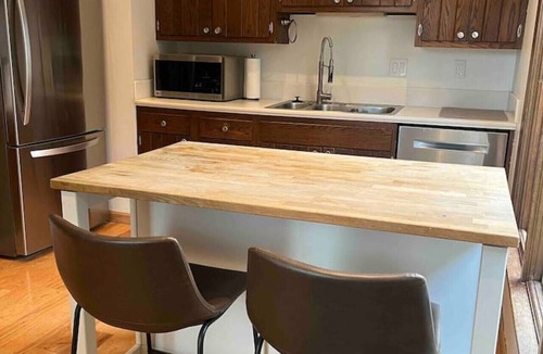 Des Moines House | Centrally Located Wooded A-Frame