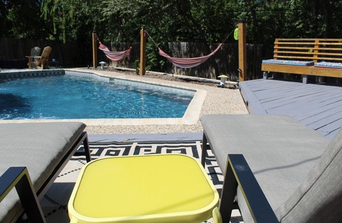 San Antonio House | CentralSA 4-bed 3-full bath house w/private heated-pool
