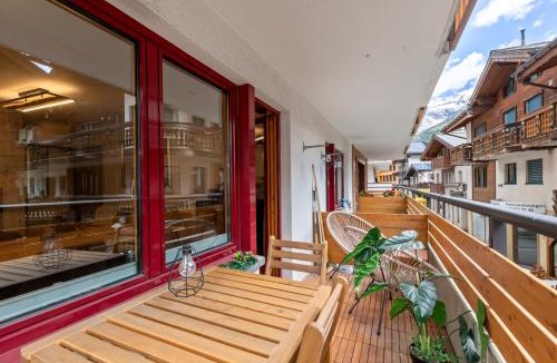 Saas-Fee Apartment | Centre de Saas-Fee - 2 chambres - balcon & patio