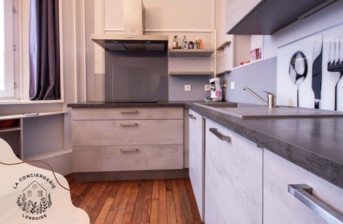 Lens Apartment | Centre Lens , L'Ohana 75 m² 4 pers près Bollaert Wi-Fi
