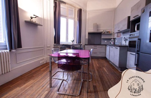 Lens Apartment | Centre Lens , L'Ohana 75 m² 4 pers près Bollaert Wi-Fi