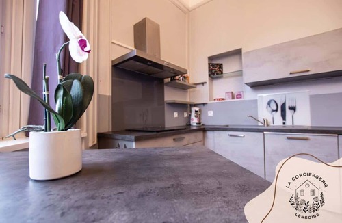 Lens Apartment | Centre Lens , L'Ohana 75 m² 4 pers près Bollaert Wi-Fi