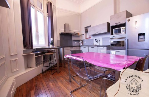 Lens Apartment | Centre Lens , L'Ohana 75 m² 4 pers près Bollaert Wi-Fi