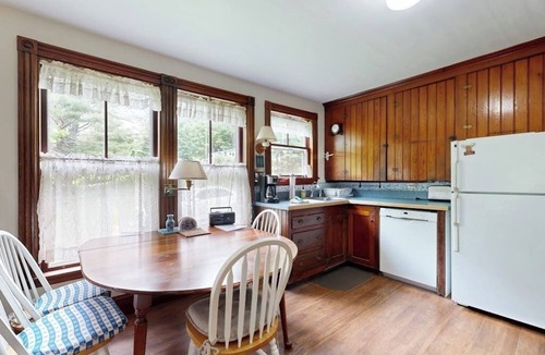 Bayville House | Century-old oceanfront home with wraparound porch - walk downtown, dogs OK