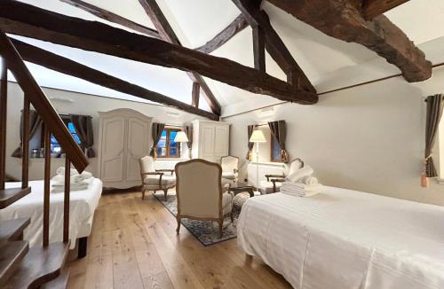 Cruet Bed & Breakfast | Château de la Rive - Suite des Coteaux - Duplex 6 personnes