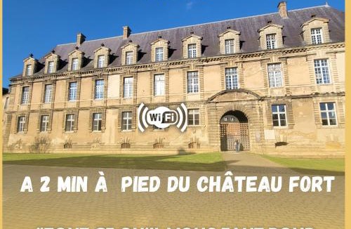 Sedan Apartment | Château des Princes " Calme et sérénité au cœur de Sedan "