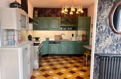 Saint-Etienne-de-Fontbellon House | Charming Holiday Home in Aubenas with Private Garden, Balcony and Air Conditioning