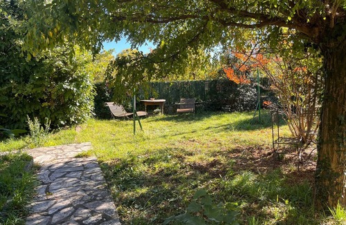 Saint-Etienne-de-Fontbellon House | Charming Holiday Home in Aubenas with Private Garden, Balcony and Air Conditioning