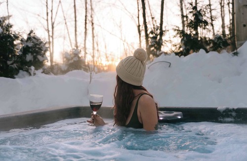 Sainte-Emelie-de-L'Energie Apartment | Chalet Serenia on Lake Beaudoin