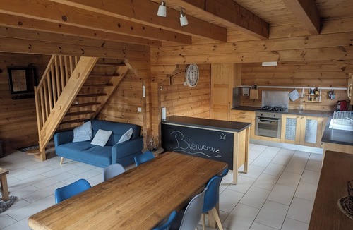 Saint-Maurice-sur-Moselle Ski Chalet | "Chalet des Brocards at the foot of the Ballon d'Alsace, pets welcome!