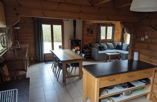 Saint-Maurice-sur-Moselle Ski Chalet | "Chalet des Brocards at the foot of the Ballon d'Alsace, pets welcome!