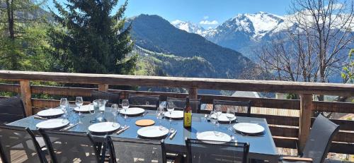 Huez-en-Oisans Ski Chalet | Chalet 10p sauna superbe vue