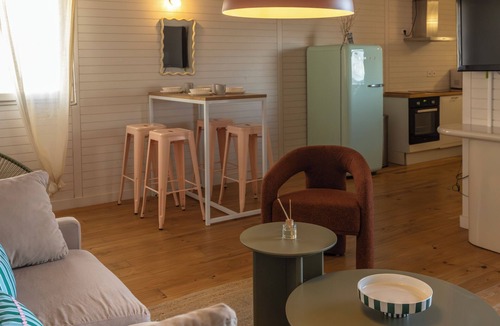 Gruissan Plage Ski Chalet | Chalet 1st row - Sea view terrace