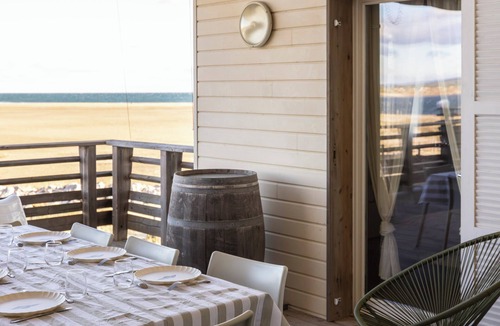 Gruissan Plage Ski Chalet | Chalet 1st row - Sea view terrace