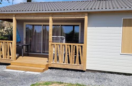 Arzal Ski Chalet | Chalet 2 chambres au calme avec terrasse en Bretagne - FR-1-783-15