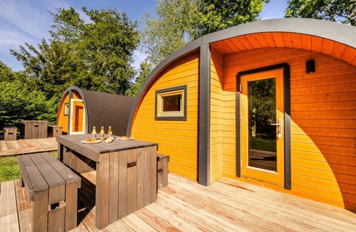 Huelgoat Ski Chalet | Chalet 3 étoiles - Piscine - ccafbcc