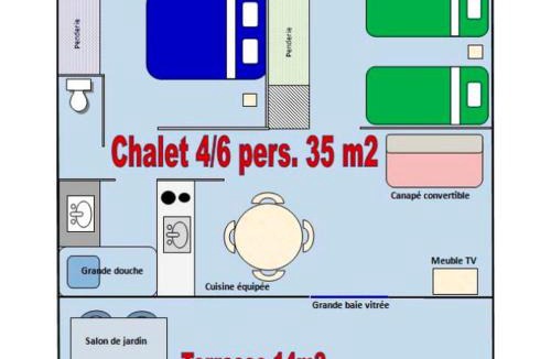 Boulogne-sur-Gesse Other | Chalet 35m² avec Terrasse, 2 Chambres - API-1-52-1014